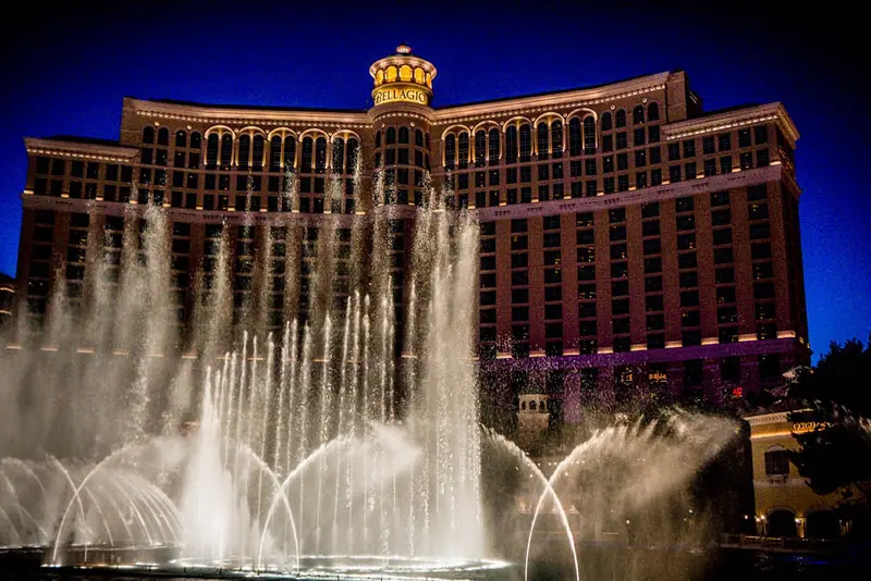 Via Bellagio at Bellagio shopping district in Las Vegas