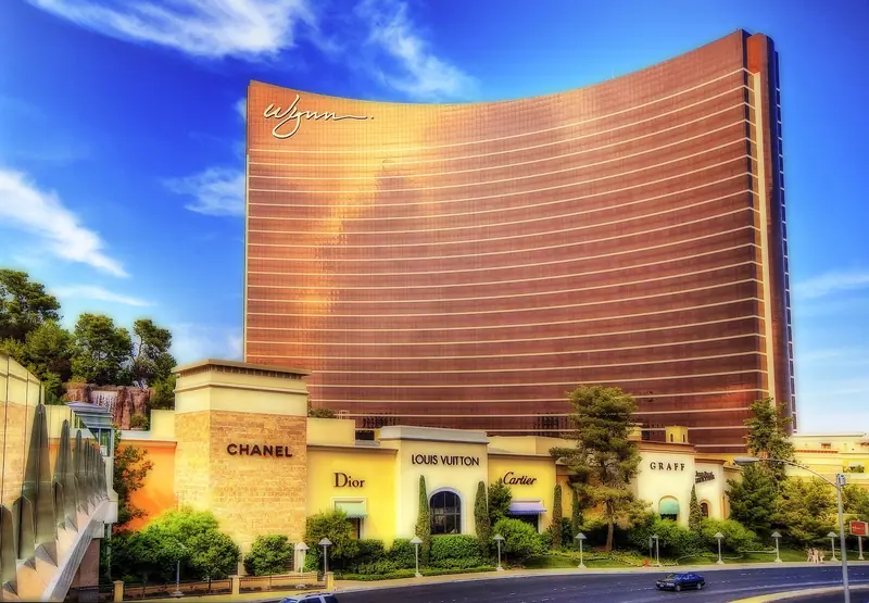Wynn Plaza Shops & the Esplanade at Wynn shopping district in Las Vegas